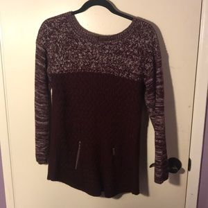 Burgundy Sweater